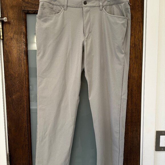 Lululemon ABC Classic-Fit 5 Pocket Pant 32L Warpstreme (hemmed; see description) - Picture 2 of 7
